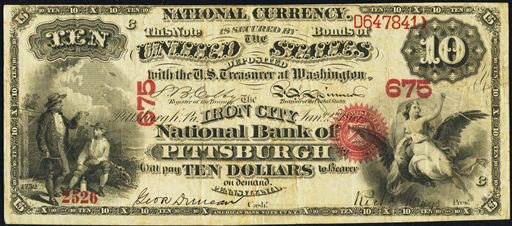 Pittsburgh 10 note