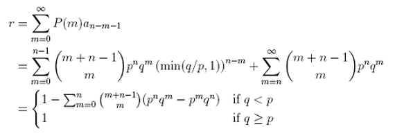 Formula r