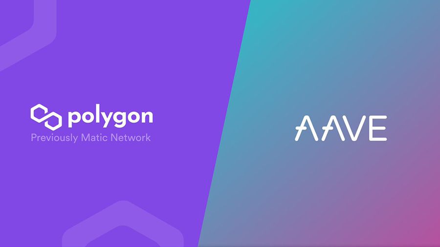   aave polygon network matic   