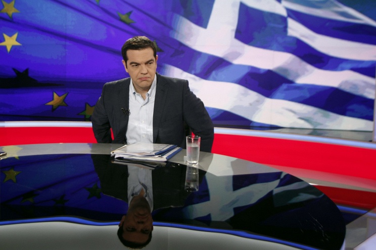 Подсчет голосов греческого референдума