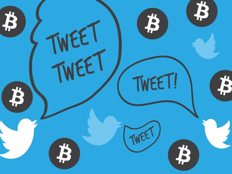 Биткоин через твиттер