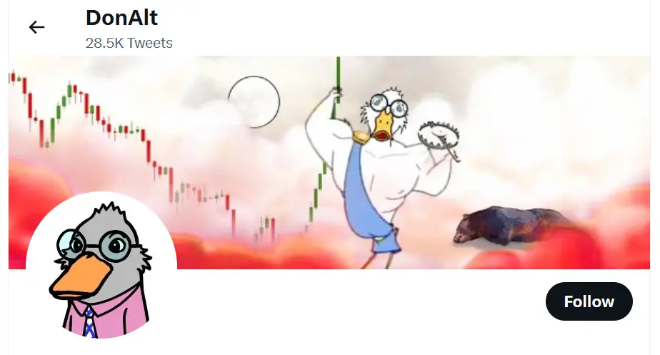 Предсказавший дно Биткоина DonAlt: BTC подорожает до $100 000 Предсказавший дно Биткоина DonAlt: BTC подорожает до $100 000