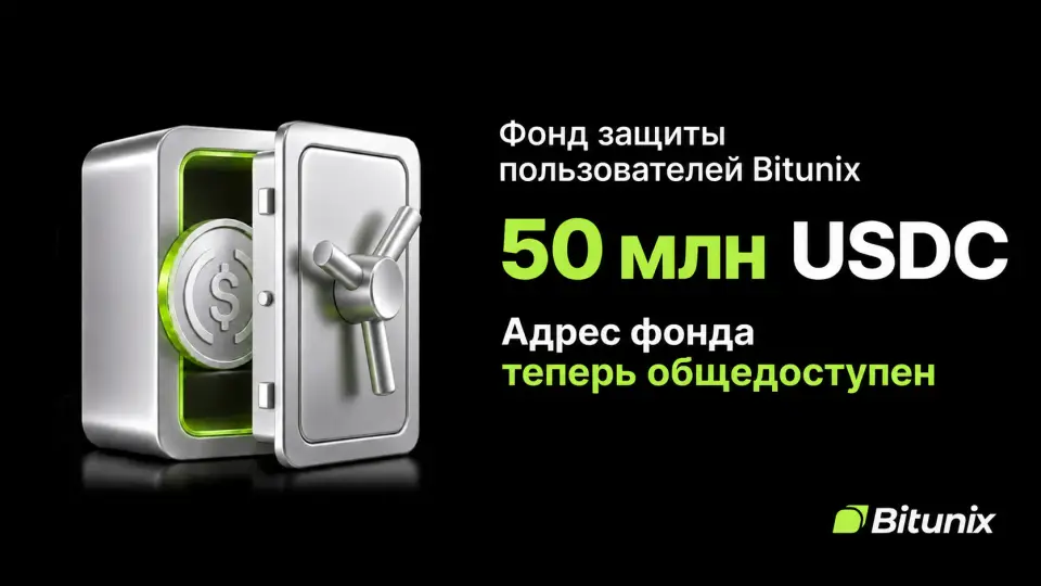 Bitunix увеличила фонд защиты пользователей до 50 млн USDC