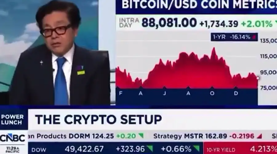 Том Ли объяснил слабость биткоина и эфира взлетом драгметаллов