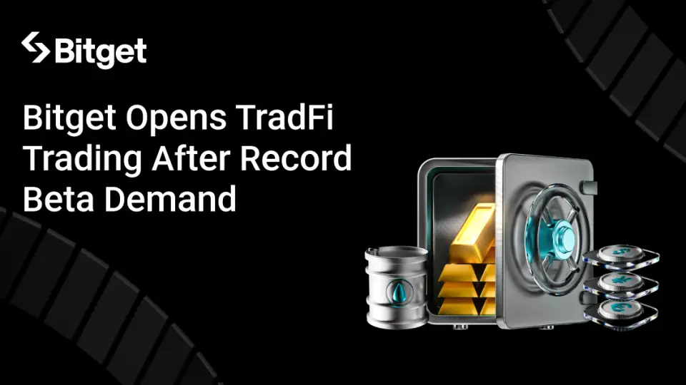 Bitget открыла доступ к торговле инструментами TradFi для всех пользователей