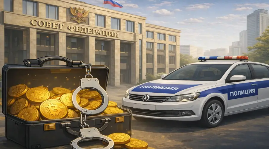 Совфед России утвердил порядок изъятия криптовалюты в уголовных делах