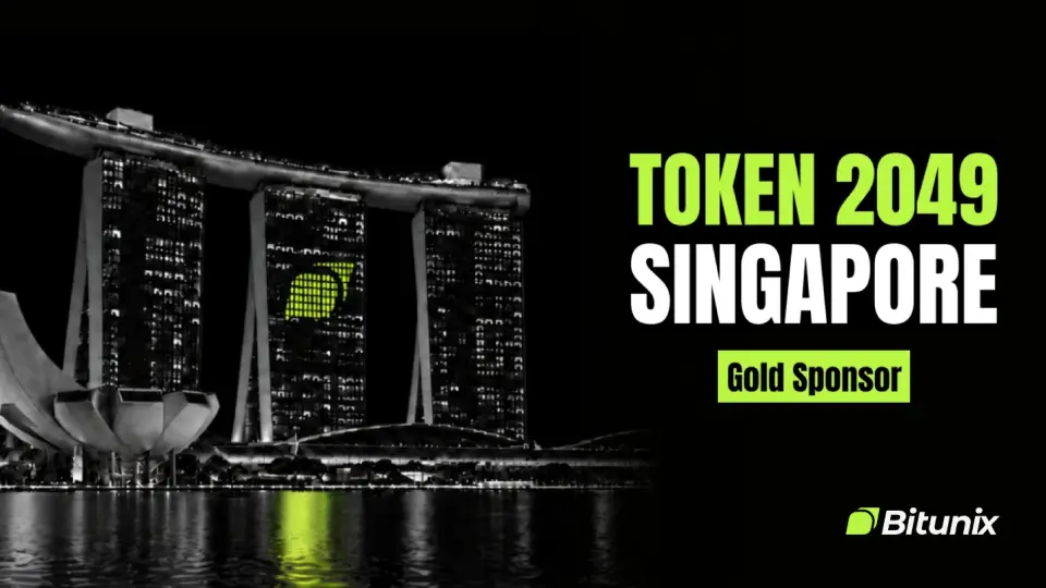Bitunix примет участие в TOKEN2049 Singapore 2026 в качестве золотого спонсора