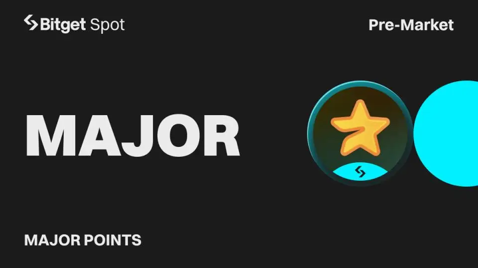 Bitget открывает премаркет-торговлю токеном проекта Major Bitget открывает премаркет-торговлю токеном проекта Major