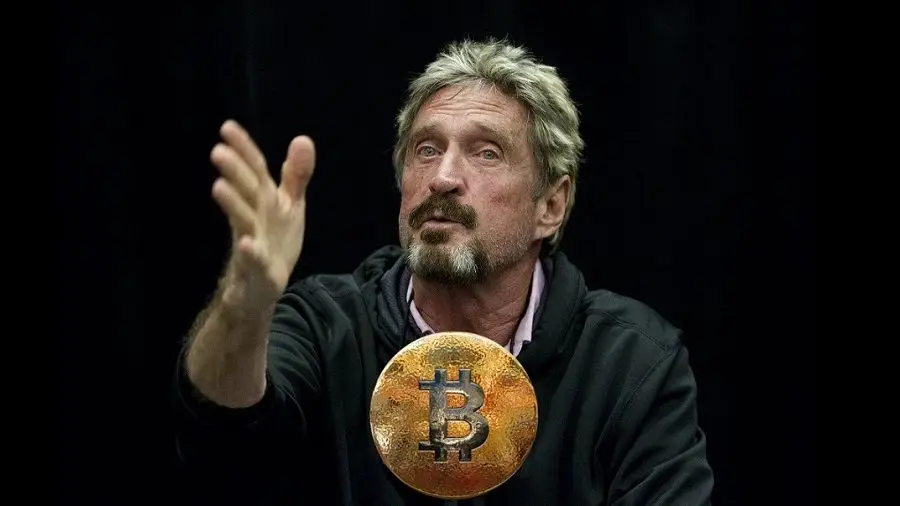 Джон Макафи назвал свой прогноз цены BTC в $1 млн «бредовым» Джон Макафи назвал свой прогноз цены BTC в $1 млн «бредовым»
