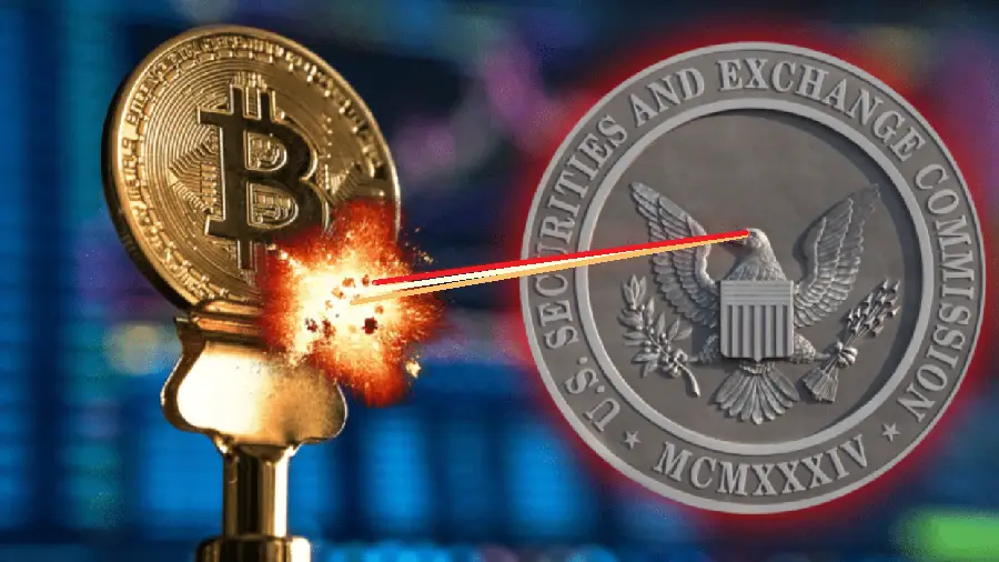 Ash Crypto: «SEC подает иск против Биткоина и вызывает в суд Сатоши Накамото»