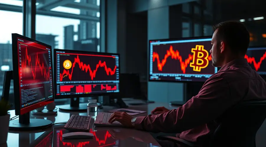 В Glassnode назвали условие завершения падения цены биткоина