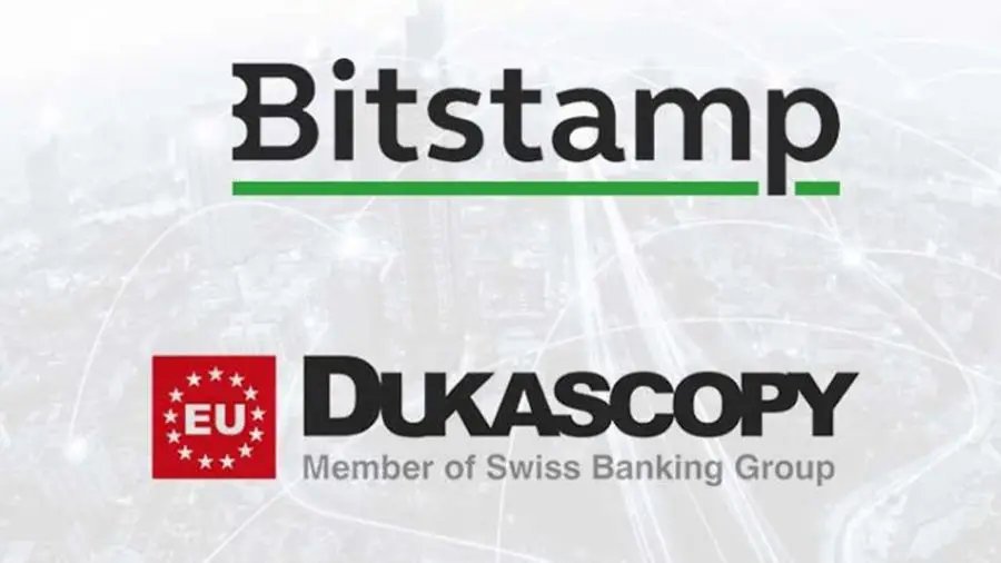 Биржа Bitstamp объявила о сотрудничестве с швейцарским банком и брокером Dukascopy