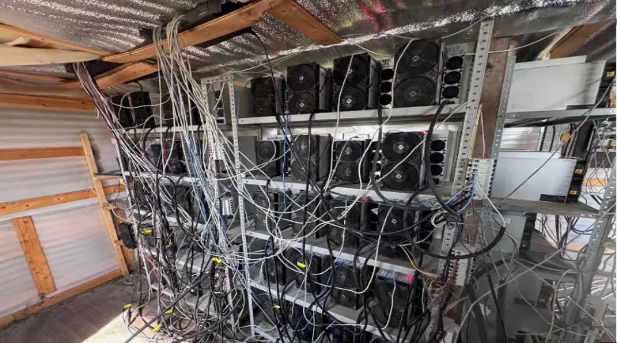 Russian landowner accused of running illegal crypto farms