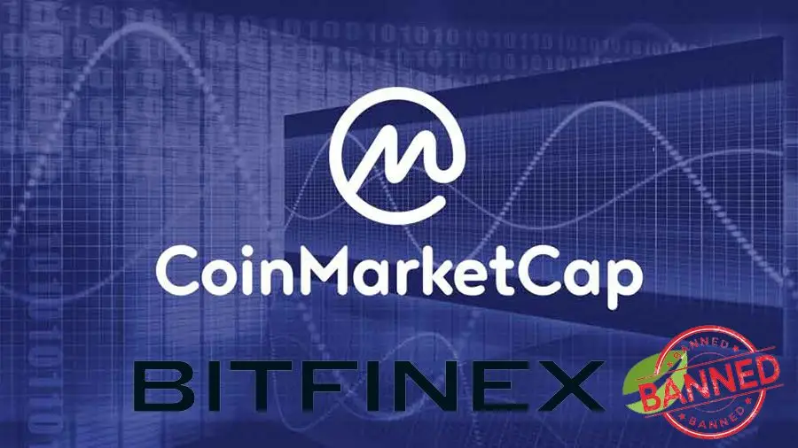 CoinMarketCap исключил Bitfinex из расчета среднерыночной цены биткоина