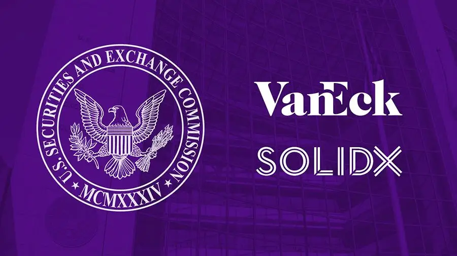 WSJ: VanEck и SolidX запустят ограниченную версию ETF на биткоин для институциональных инвесторов WSJ: VanEck и SolidX запустят ограниченную версию ETF на биткоин для институциональных инвесторов