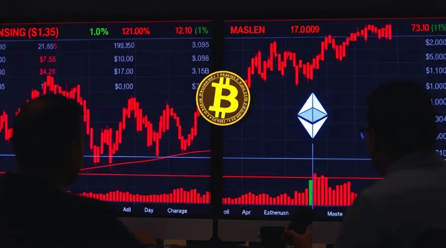 Аналитики QCP Capital назвали следующие уровни падения биткоина и эфира