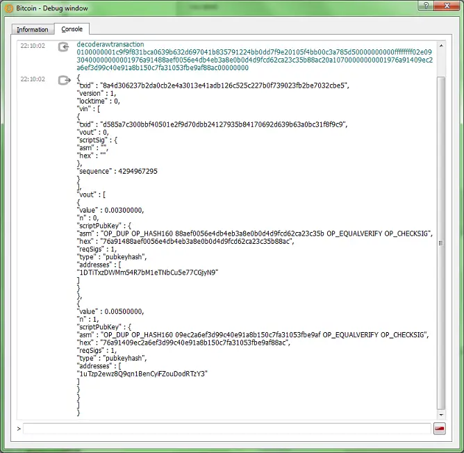 decoderawtransaction