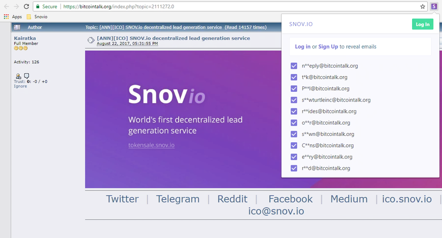 Snovio 3