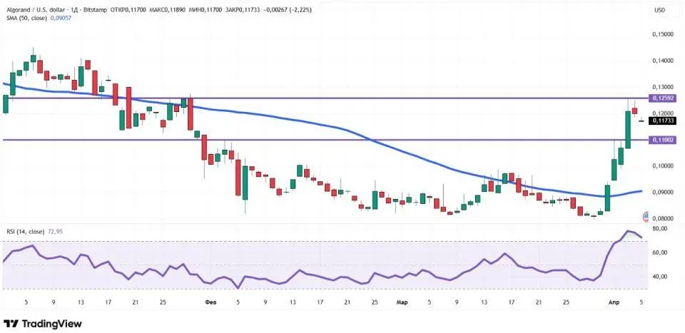 Рост Algorand на падающем крипторынке: ключевые причины