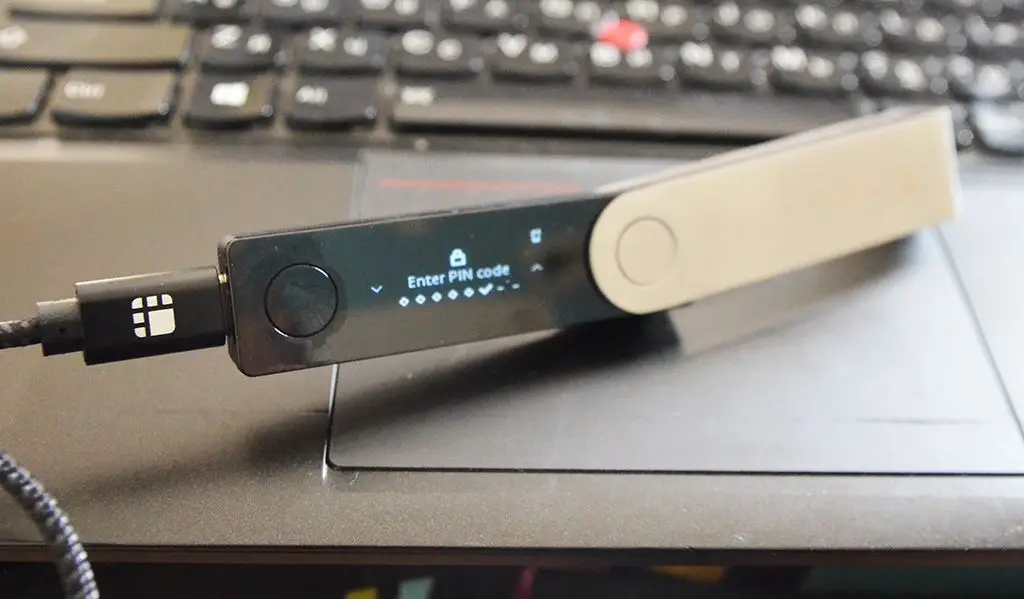 pin code ledger nano x