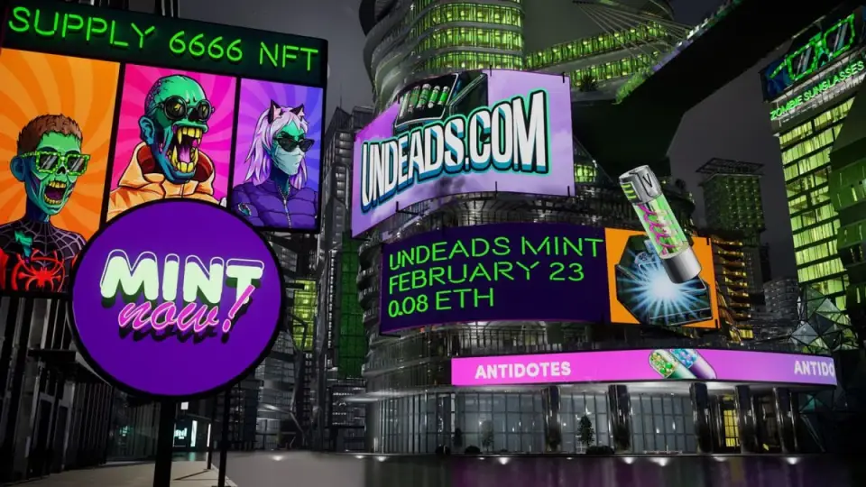 Крупнейшие коллекционеры NFT присоединились к выпуску NFT Undeads Metaverse