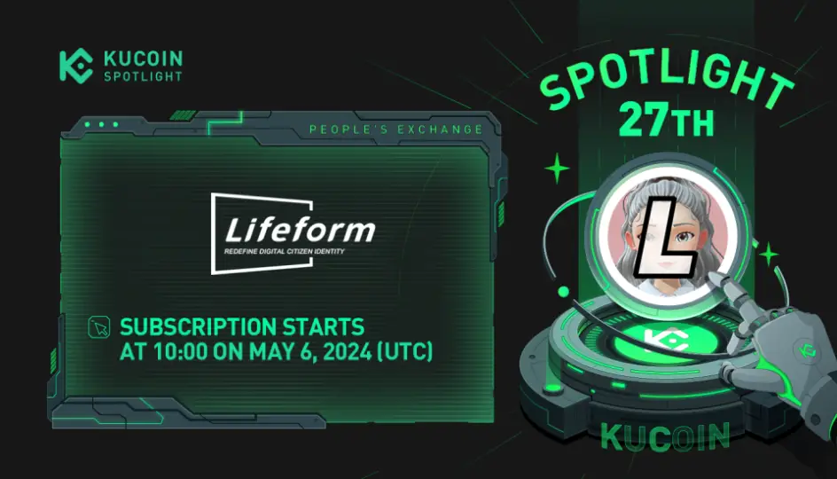 KuCoin проводит IEO проекта децентрализованной цифровой идентификации Lifeform KuCoin проводит IEO проекта децентрализованной цифровой идентификации Lifeform