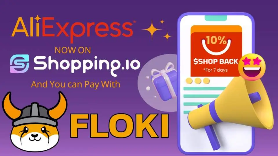 На Aliexpress разрешили расплатиться токенами FLOKI