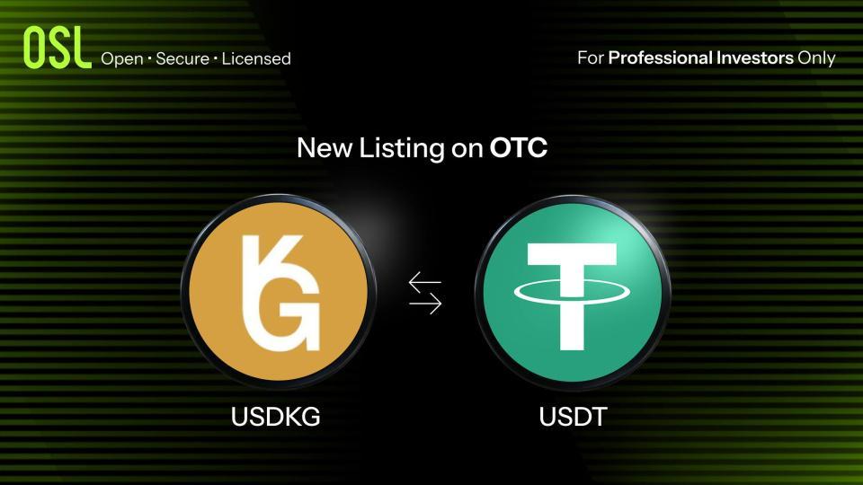 Стейблкоин USDKG прошел листинг на платформе OSL в Гонконге