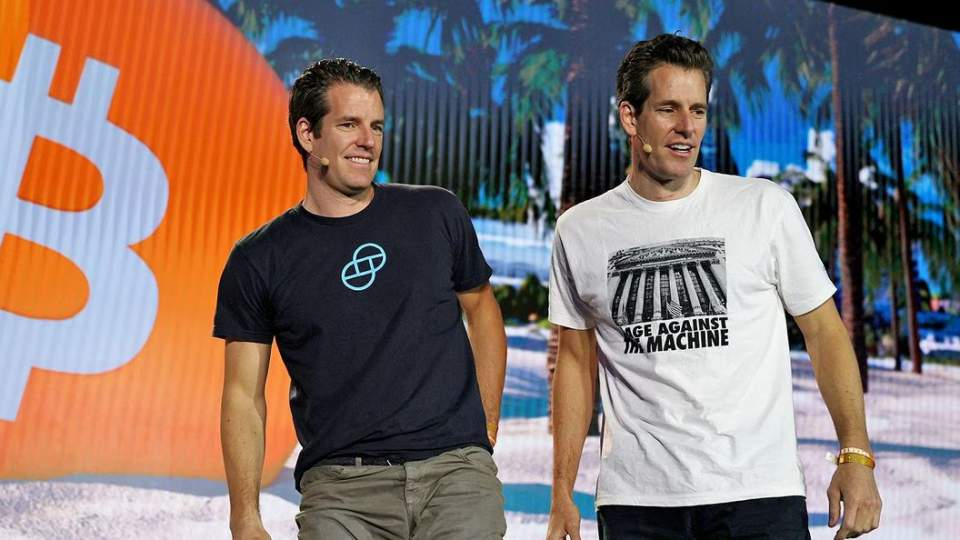 Bloomberg: The Winklevosses will allocate 0 million to support their Gemini exchange