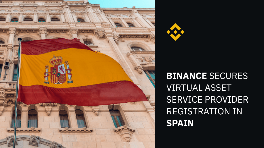 Binance получила разрешение на поставку криптоуслуг в Испании