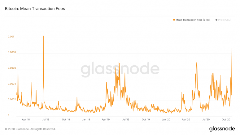 bitcoin mempool fees