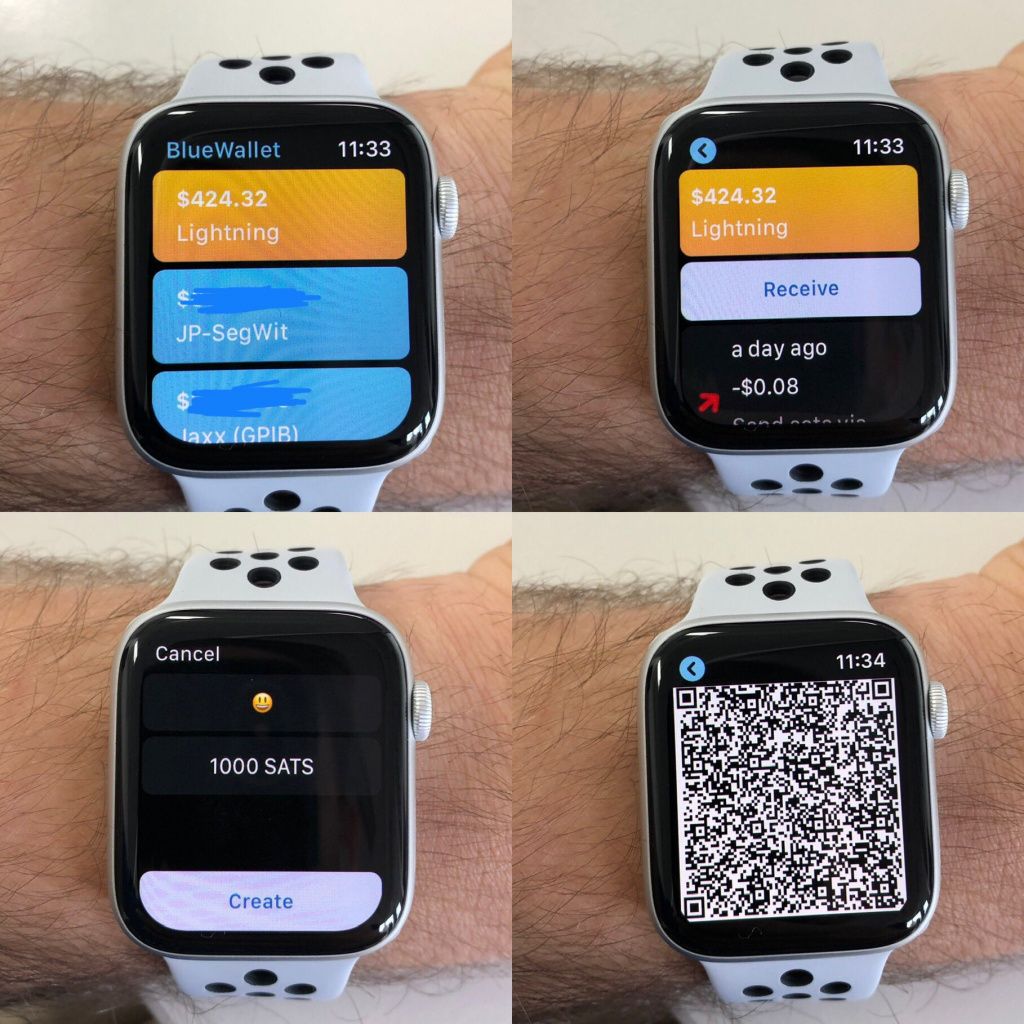 BlueWallet выпустил приложение кошелька с поддержкой Lightning для Apple  Watch - Bits Media