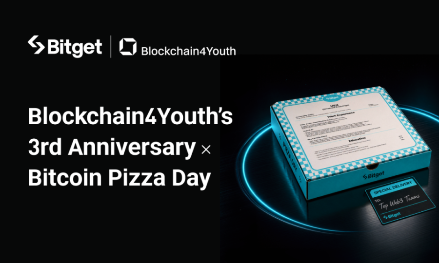 Bitget отметит трехлетие Blockchain4Youth кампанией Boxed for Opportunity