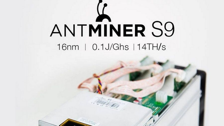 antminer s9 mining