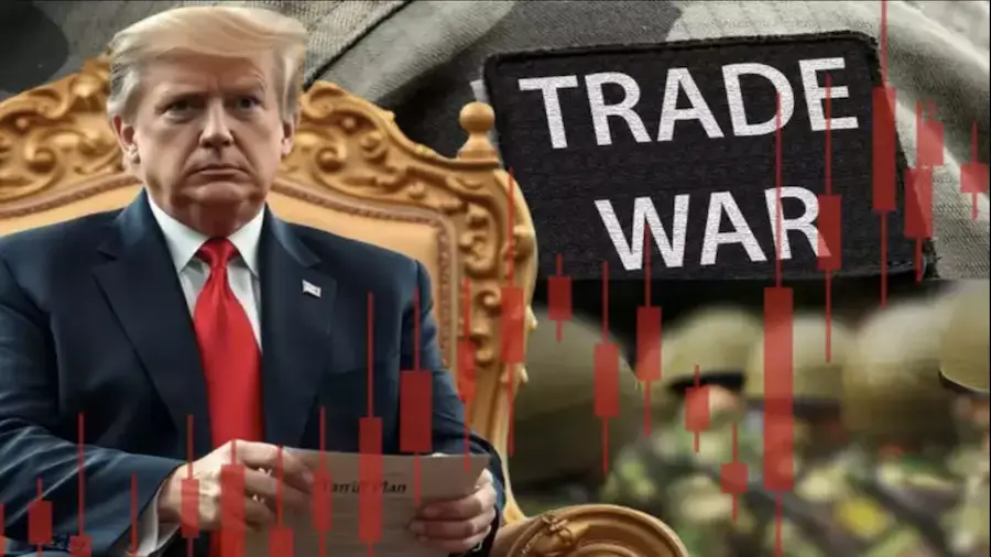 Circle because of Trump was about to refuse to go to the stock exchange