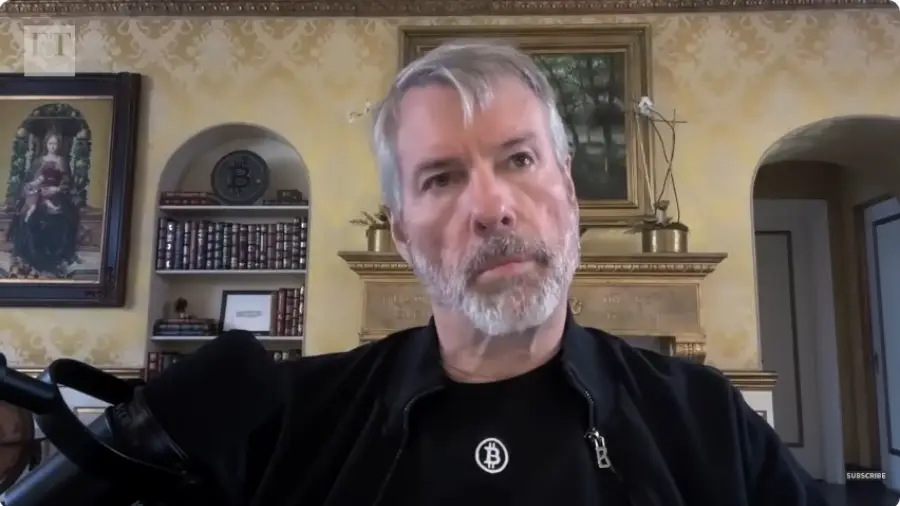 Michael Saylor compiled a prognosis of growth in Strategy