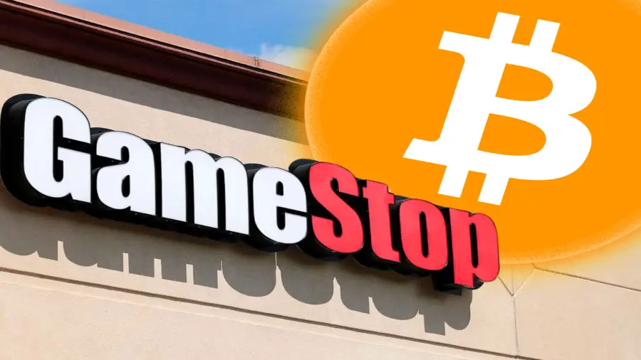 Gamestop announced the addition of bitcoin as a backup asset