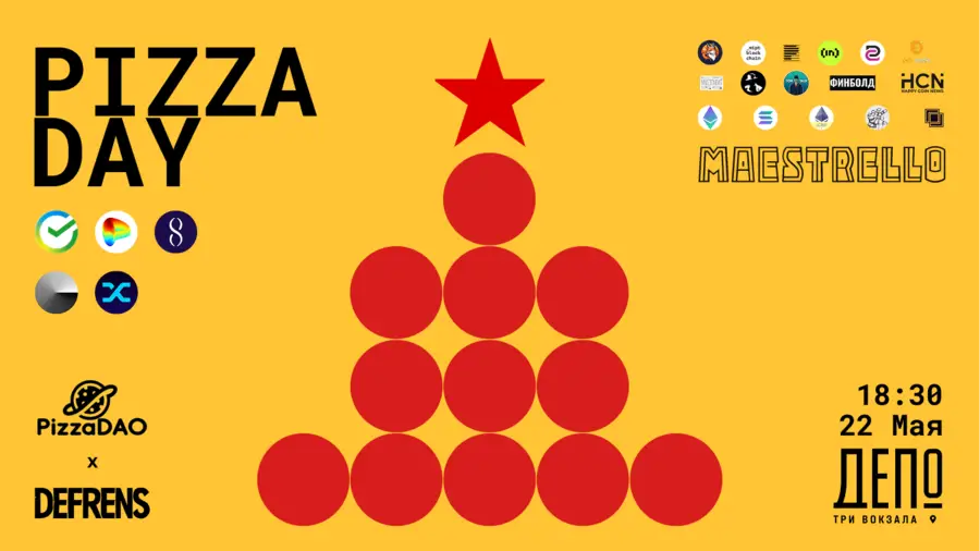 May 22 in Moscow will be held by Bitcoin Pizza Day: Practical use of AI and Web3