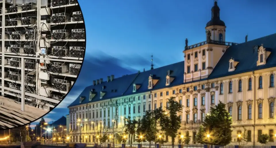 Clandestine mining farm discovered in the basement of the University of Wroclaw