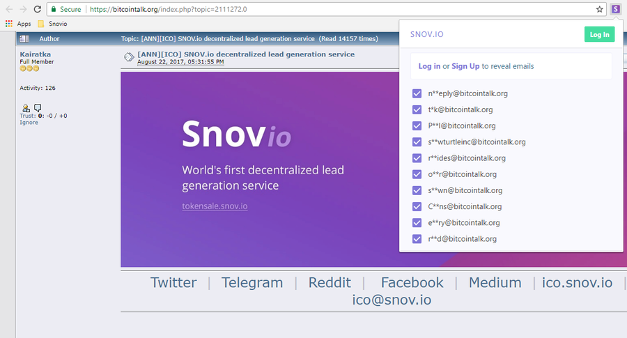 Snovio 3