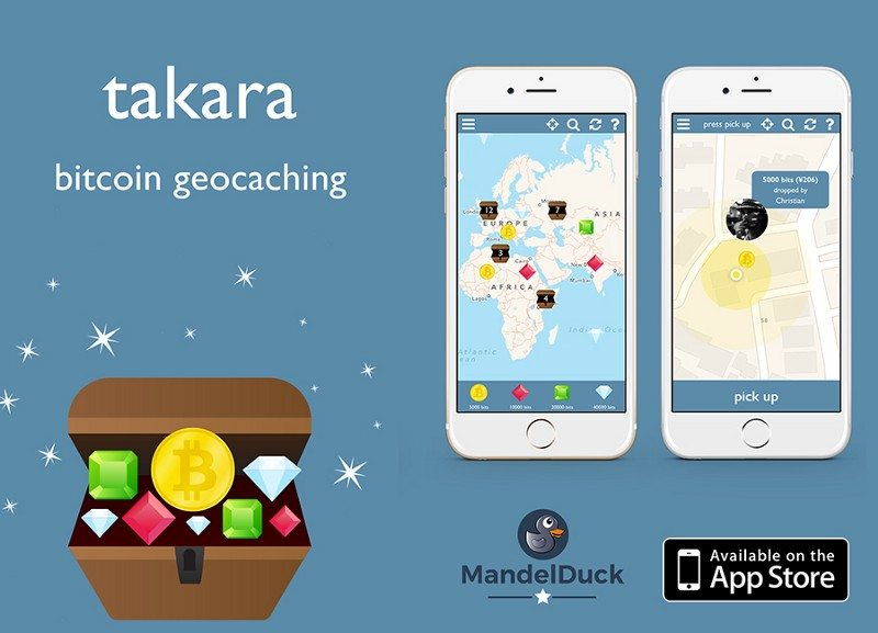 Bitcoin Geocaching