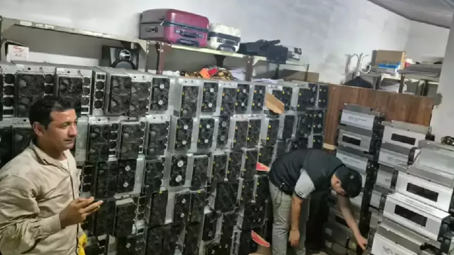 Paraguayan authorities confiscated about 600 pieces of mining equipment from local residents
