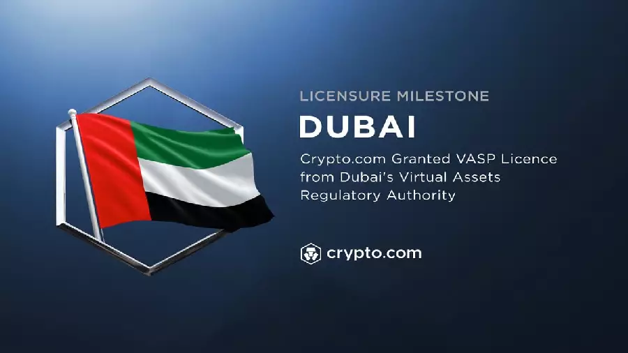 Биржа Crypto.com получила лицензию поставщика услуг виртуальных активов в Дубае