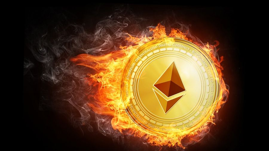 The amount of ETH issued decreased by 95% after switching to PoS
