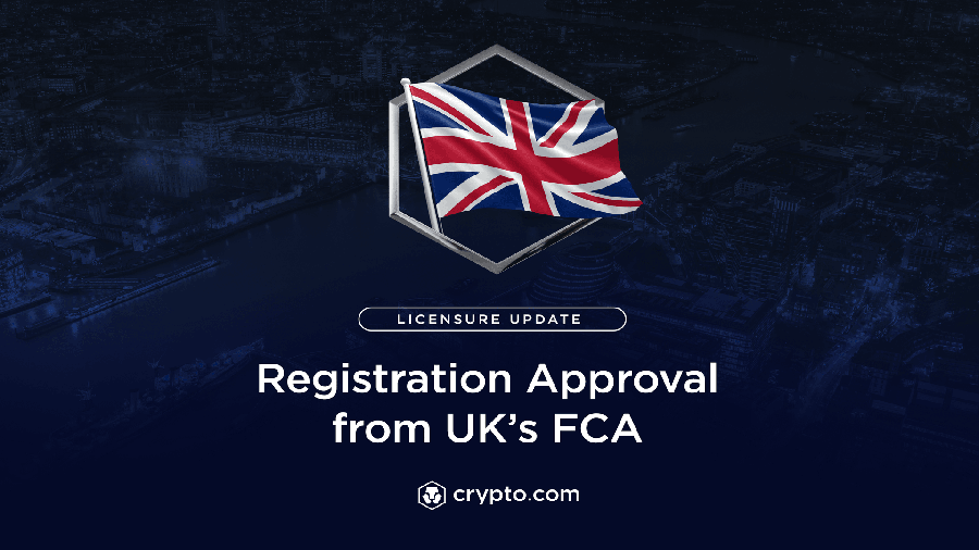 Crypto.com получила лицензию FCA на работу в Великобритании