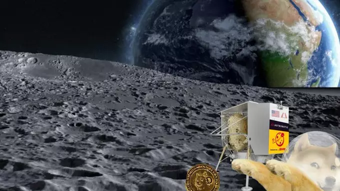 Производитель робототехники отправит кошелек с Dogecoin на Луну